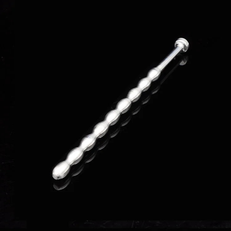All Type Stainless Steel Penis Urethral Plug Dilator Sounds Catheter Hollow Tube Sounding Beaded Insert Rods Sex Toy for Men