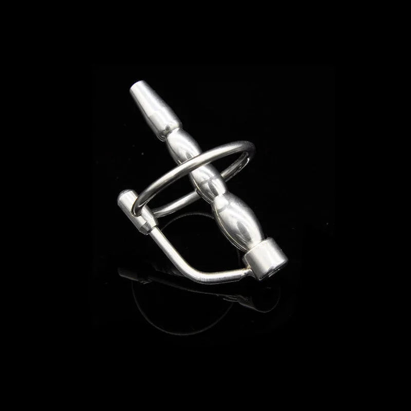 All Type Stainless Steel Penis Urethral Plug Dilator Sounds Catheter Hollow Tube Sounding Beaded Insert Rods Sex Toy for Men