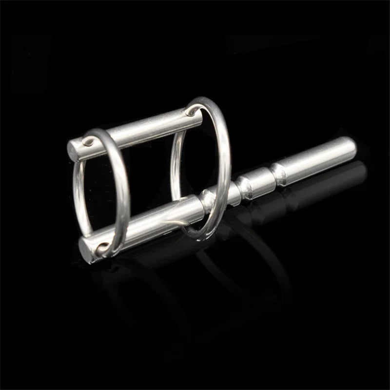 All Type Stainless Steel Penis Urethral Plug Dilator Sounds Catheter Hollow Tube Sounding Beaded Insert Rods Sex Toy for Men