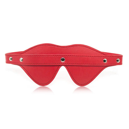 Alternative Supplies Dual-use Leather Eye Mask Sexy Black Mask Sexy Tools Seductive Flirty Mask Cover Eye Head