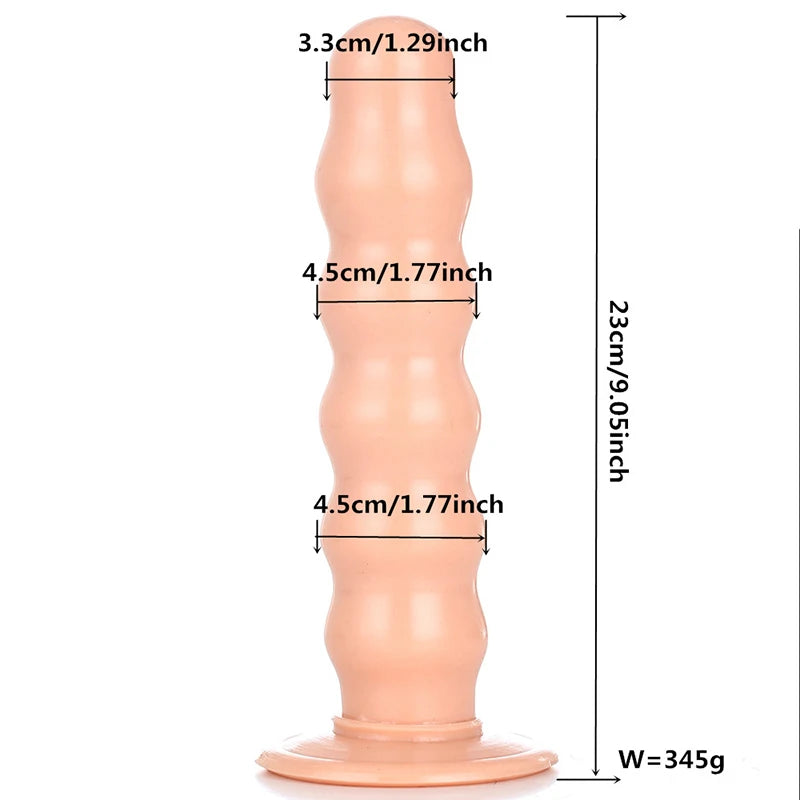 Anal Beads Long Butt Plug Suction Cup Dildo Anal Plug Dilator Tapon Anal ButtPlug Adult Sex Toys for Woman Men Prostata Massage