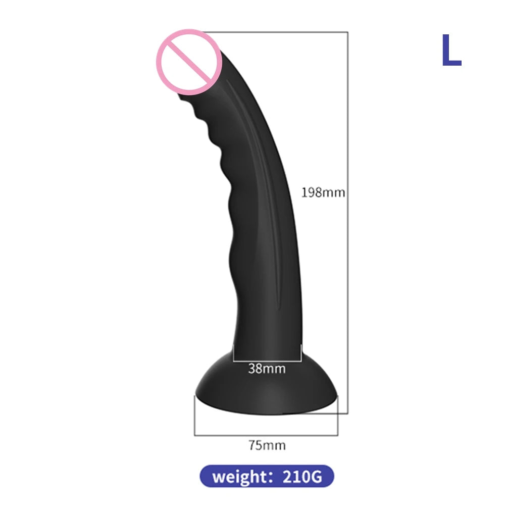 Anal Plug Butt Plug Dildo with Strong Suction Cup Prostate Massager Adult Products Female Masturbation Tool Sex Toys for Couple