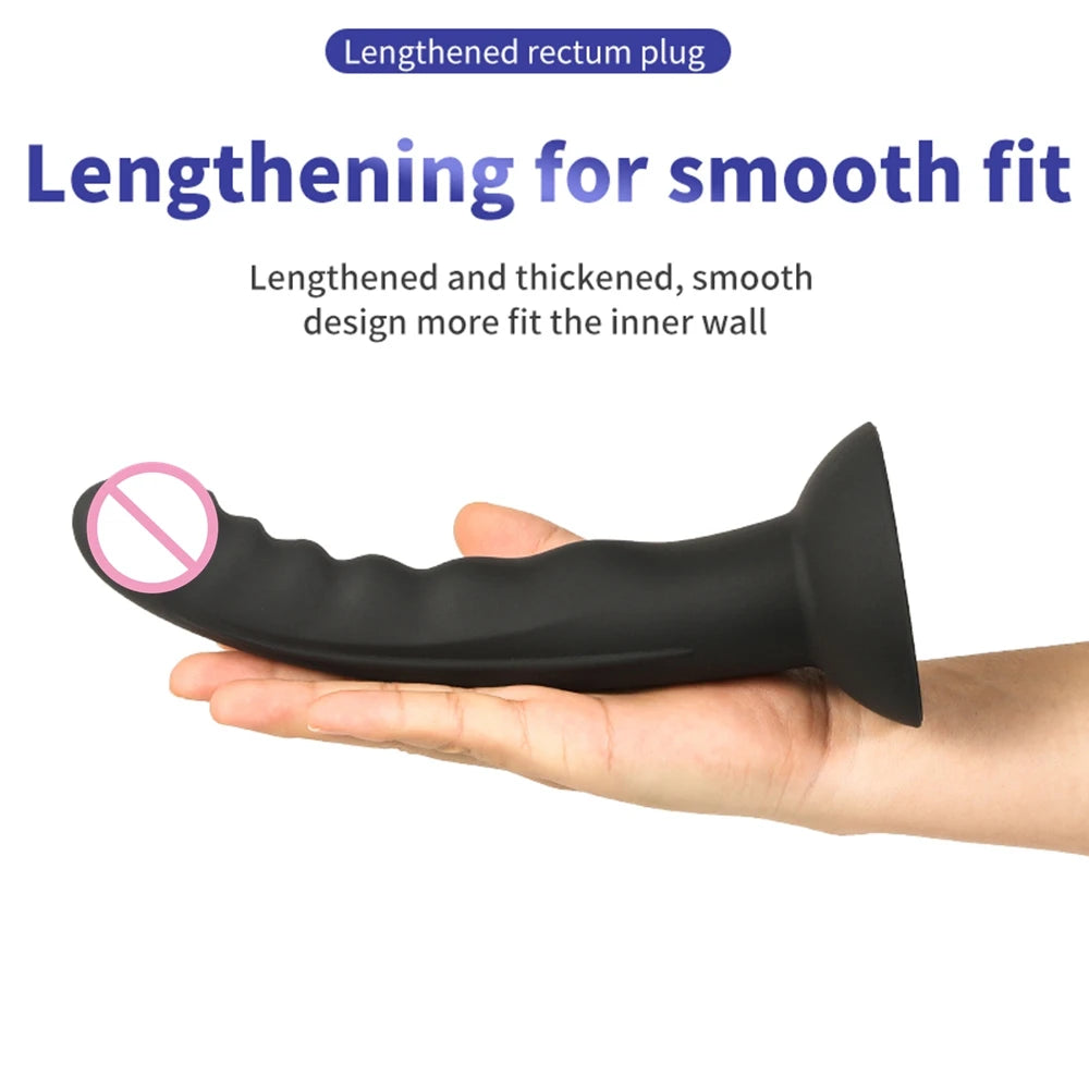 Anal Plug Butt Plug Dildo with Strong Suction Cup Prostate Massager Adult Products Female Masturbation Tool Sex Toys for Couple