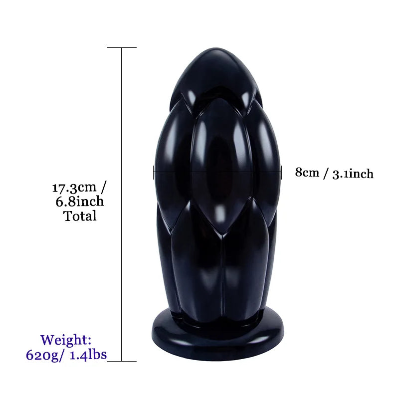 Anal Plug Toy for Men and Women Huge Anal Butt Plug Dilator Dildo Female Masturbation Big Dildo Ass Massager Sex Toys for Man