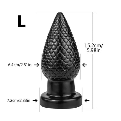 Anal Plugs 3 Sizes Waterproof Silicone Wearable Anal Plug Prostate Adult Toy Prostate Massage Big Butt Plug Sex Toys for Women