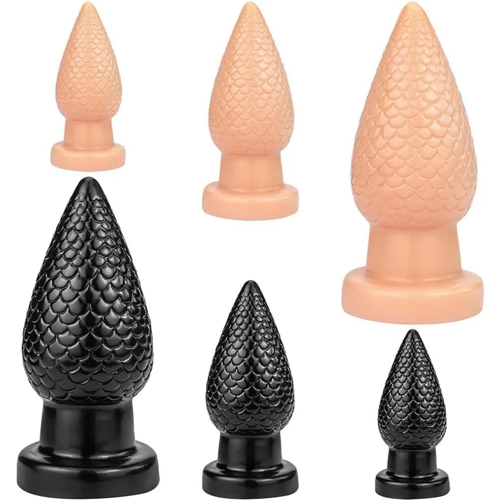 Anal Plugs 3 Sizes Waterproof Silicone Wearable Anal Plug Prostate Adult Toy Prostate Massage Big Butt Plug Sex Toys for Women