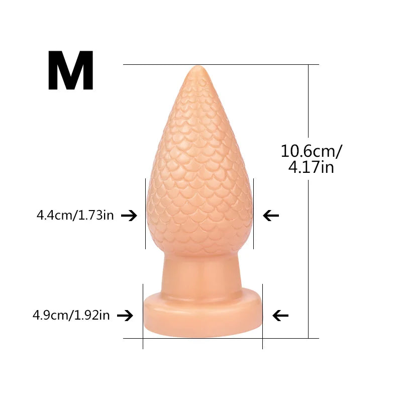 Anal Plugs 3 Sizes Waterproof Silicone Wearable Anal Plug Prostate Adult Toy Prostate Massage Big Butt Plug Sex Toys for Women