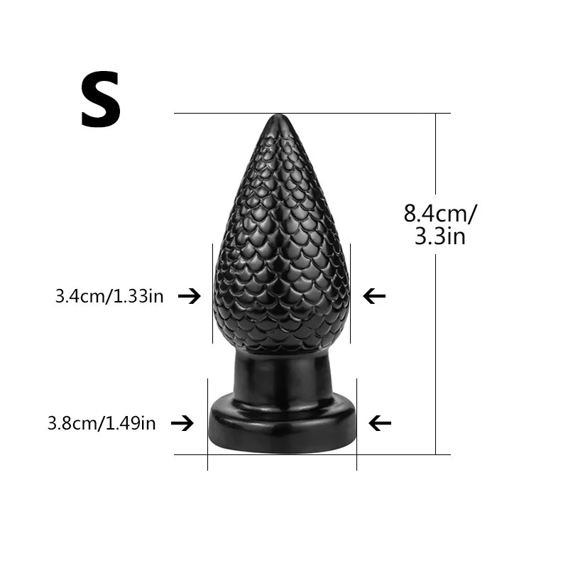 Anal Plugs 3 Sizes Waterproof Silicone Wearable Anal Plug Prostate Adult Toy Prostate Massage Big Butt Plug Sex Toys for Women