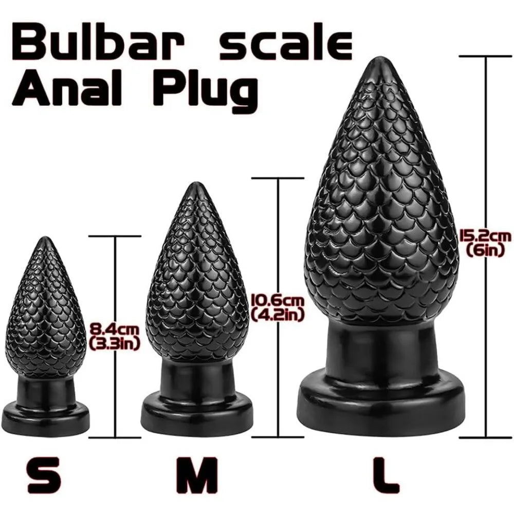 Anal Plugs 3 Sizes Waterproof Silicone Wearable Anal Plug Prostate Adult Toy Prostate Massage Big Butt Plug Sex Toys for Women