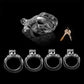 BDSM 3D Print Male Chastity Cage Set Anti Off Lock Penis Ring Cock Cage Kit Trainer Sex Toys Shop Sissy Adult Goods For Men 18+