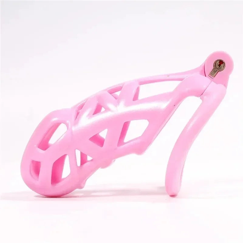 BDSM 3D Print Male Chastity Cage Set Anti Off Lock Penis Ring Cock Cage Kit Trainer Sex Toys Shop Sissy Adult Goods For Men 18+