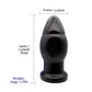 BDSM 8cm Huge Anal Plug Sex Toys Big Butt Plug Dildo Anus Dilator Butt Plug Prostate Massager for Men Women Adult Supplies