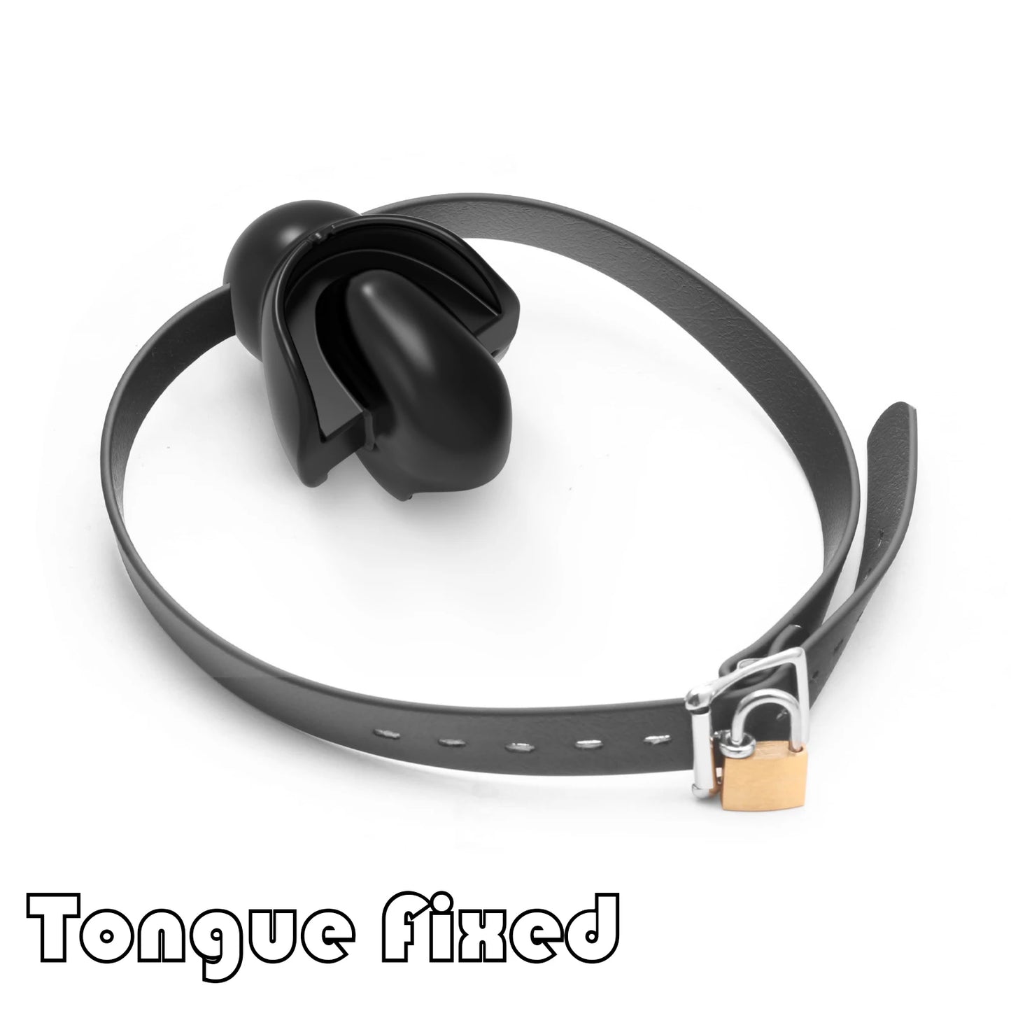 BDSM Bondage Ball Gag for Oral Cavity To Be Worn Under A Mask,Trapper Gag,oral Cavity Tongue Fixed Sex Toys for Couples Sex Shop