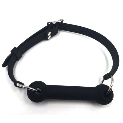 BDSM Bondage Full Silicone Open Mouth Bit Gag Black Horse Pony Gags Harness Restraint Adult Sex Toy for Couple  Roleplay