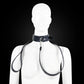 BDSM Bondage Sex Neck Collar with Leash PU Leather Slave Harness Choker Necklace SM Collar Restraints Sex Toys for Adults