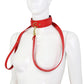 BDSM Bondage Sex Neck Collar with Leash PU Leather Slave Harness Choker Necklace SM Collar Restraints Sex Toys for Adults