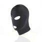 BDSM Gay Elastic Mask Bondage Hood Elastic Fabric Full Head Restraint Black Mask Hood Erotic Role Play Sex Toy For Women Men