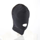 BDSM Gay Elastic Mask Bondage Hood Elastic Fabric Full Head Restraint Black Mask Hood Erotic Role Play Sex Toy For Women Men