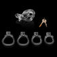 BDSM Male Chastity Device Cock Cage Sissy Lightweight Chastity Cages Invisible Lock Adult Abstinence Penis Bondage Male Sex Toys