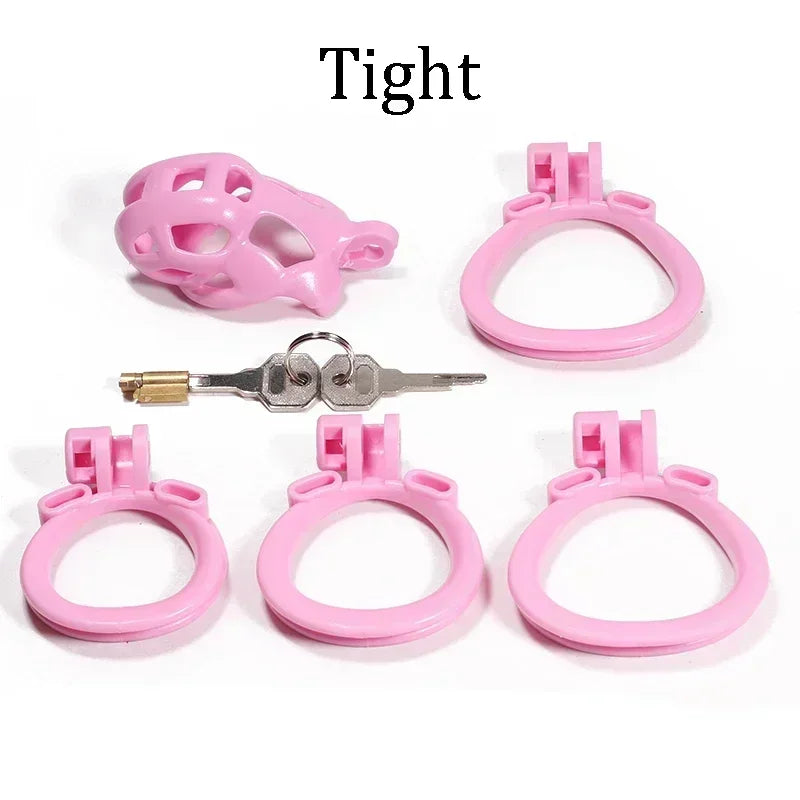 BDSM Male Chastity Device Cock Cage Sissy Lightweight Chastity Cages Invisible Lock Adult Abstinence Penis Bondage Male Sex Toys