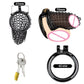 BDSM Mesh Chastity Cage Anti Removal Black Male Chastity Device Mens Underpant Erection Denial Cock Lock for the Penis Sex Shop