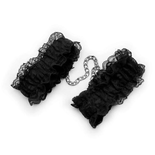 BDSM Sex Toy Slave For Women Bondage PU Leather Lace Handcuffs Restraints Fetish Adult Erotic Sex Games Fantasy Couples