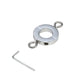 BDSM Sex Toy Stainless Steel 3 Sizes Penis Ring Ball Stretcher Stimulate Bondage Squeeze Scrotum Testicles Pendant for Men