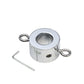 BDSM Sex Toy Stainless Steel 3 Sizes Penis Ring Ball Stretcher Stimulate Bondage Squeeze Scrotum Testicles Pendant for Men