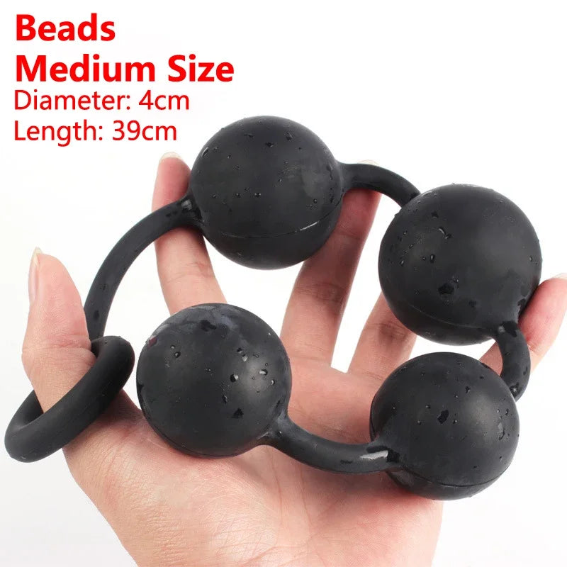 BDSM Sex Toys Anal Plug Deep Buttplug Silicone Anal Balls Sex Toys for Adults Erotic Toy Big Butt Plug Anal Beads Plugs Dilator