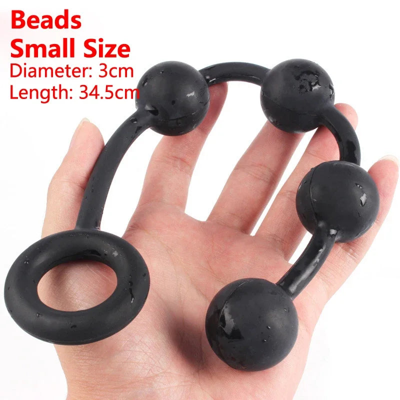 BDSM Sex Toys Anal Plug Deep Buttplug Silicone Anal Balls Sex Toys for Adults Erotic Toy Big Butt Plug Anal Beads Plugs Dilator