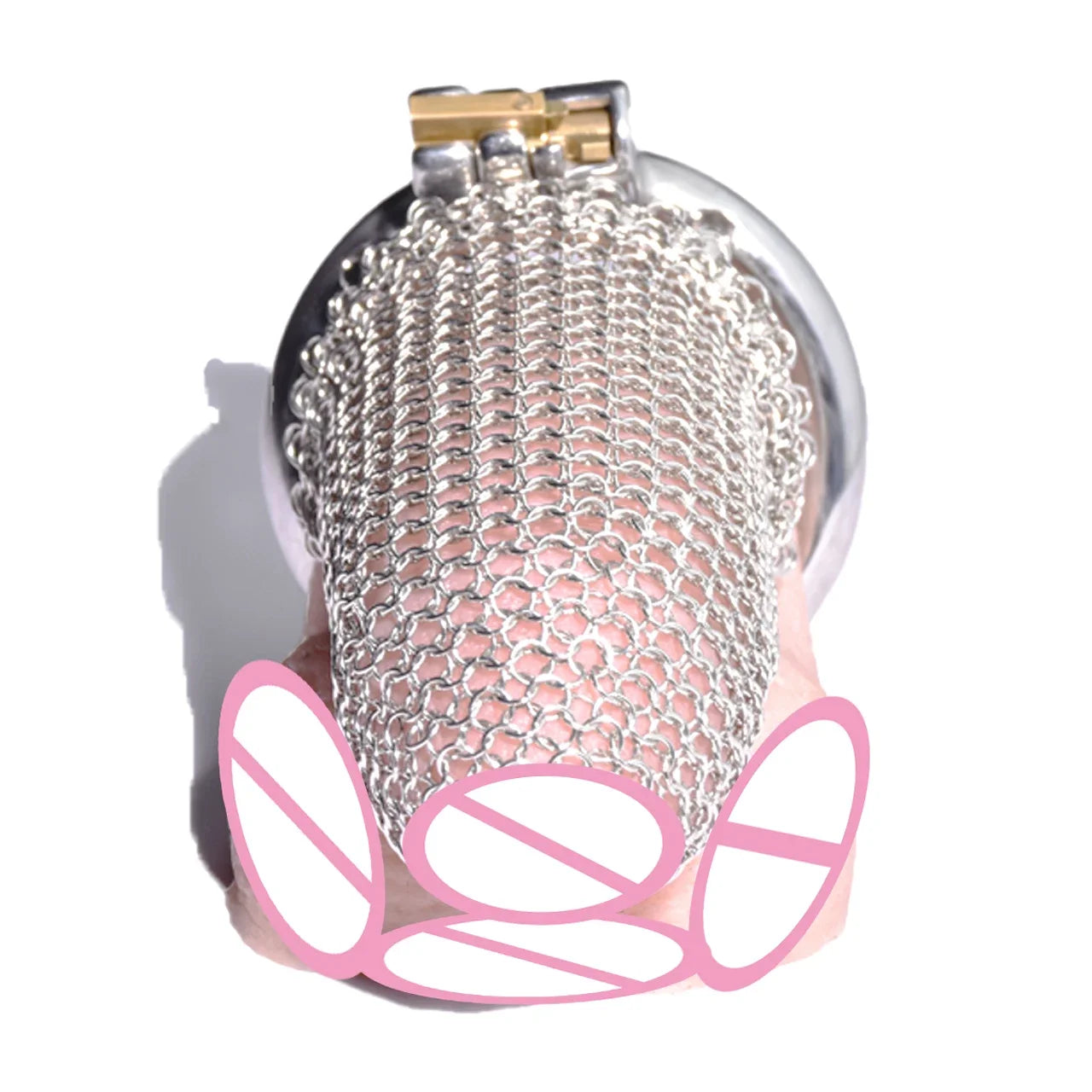 BDSM Shop정조대 Stainless Steel Chastity Cock Cage Adult Sex Toys for Male Pleasure Hollow Mesh Design Sissy Penis Lock Cock rings