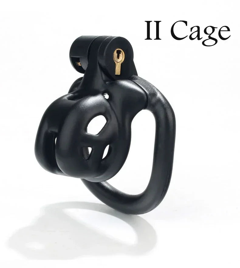 Baby Sizes Cobra Chastity Cage Devices Pink/Black/Whie Penis Lock with 4 Size Cock Rings Men Cuckold Lockdown Bird Adult Sex Toy