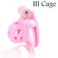 Baby Sizes Cobra Chastity Cage Devices Pink/Black/Whie Penis Lock with 4 Size Cock Rings Men Cuckold Lockdown Bird Adult Sex Toy