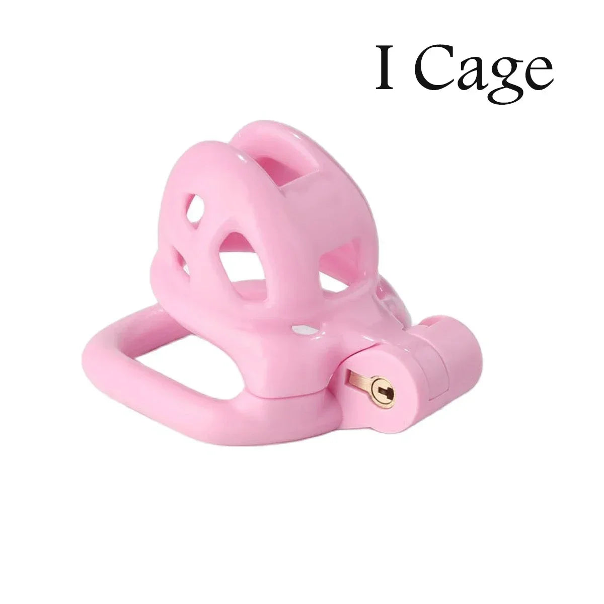 Baby Sizes Cobra Chastity Cage Devices Pink/Black/Whie Penis Lock with 4 Size Cock Rings Men Cuckold Lockdown Bird Adult Sex Toy