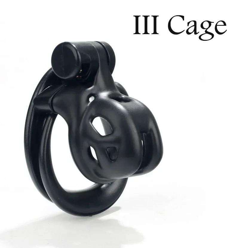 Baby Sizes Cobra Chastity Cage Devices Pink/Black/Whie Penis Lock with 4 Size Cock Rings Men Cuckold Lockdown Bird Adult Sex Toy