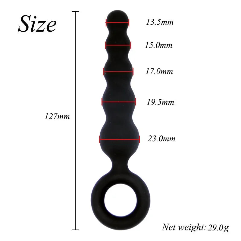 Backyard 5-piece Set Of Silicone Backyard Sex Toys Anal Plug Adult Products Massage For Women Men dp sm Couples Po'sition Shop