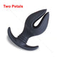 Backyard Sex Toys For Beginner Black Waterproof Soft Silicone V Port Butt Plug Prostate Massager Adult Sex Toys Anal Plug