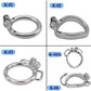 Bdsm Flat Chastity Cage with Soft Urethral Catheter for Sissy Gay Penis Ring Bondage Cock Lock Femboy Sex Toy Adult Sex Shop 18+