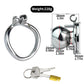 Bdsm Flat Chastity Cage with Soft Urethral Catheter for Sissy Gay Penis Ring Bondage Cock Lock Femboy Sex Toy Adult Sex Shop 18+