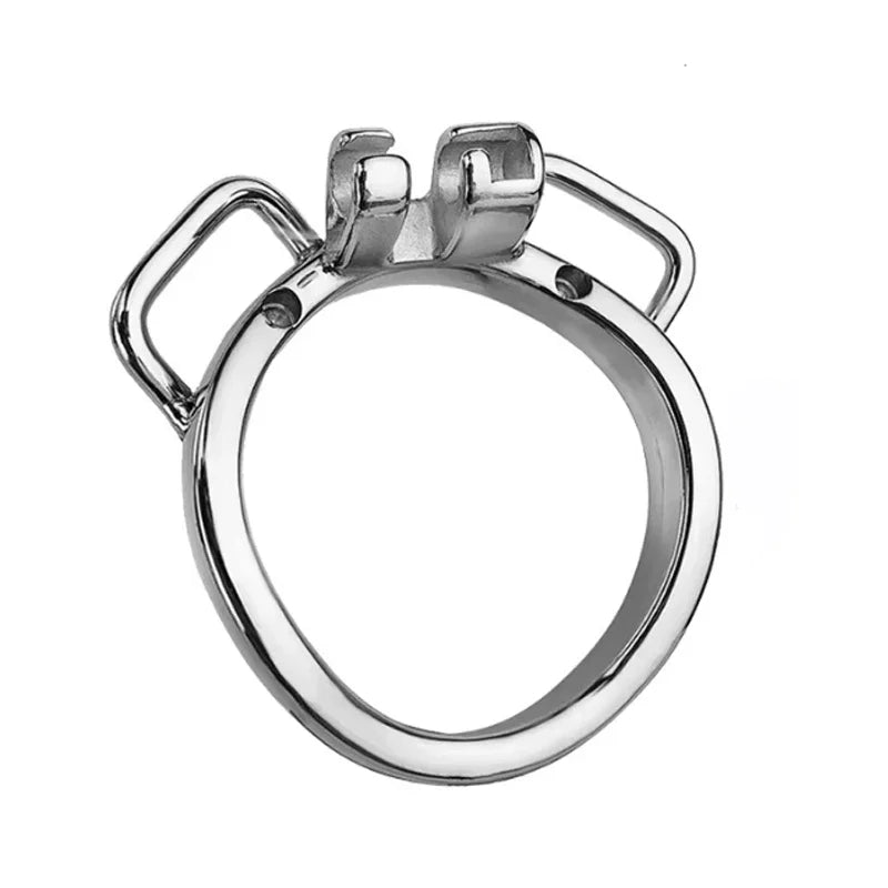 Bdsm Flat Chastity Cage with Soft Urethral Catheter for Sissy Gay Penis Ring Bondage Cock Lock Femboy Sex Toy Adult Sex Shop 18+