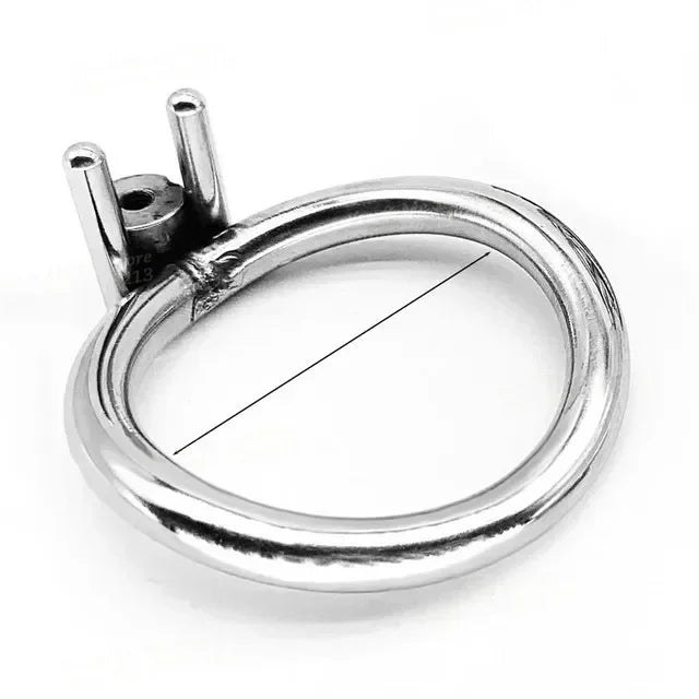 Bdsm High Quality Steel Male Chastity Cage Sissy Cock Cage Hand-Polished Penis Ring Cock Ring Cobra Trainer Chastity Belt 18+