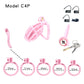 Bdsm Honeycomb Clear Male Chastity Cage정조대 3D Printed Lightweight 5 Sizes Penis Cock Cage Lock With 5 Base Ring Sex Toys For Men