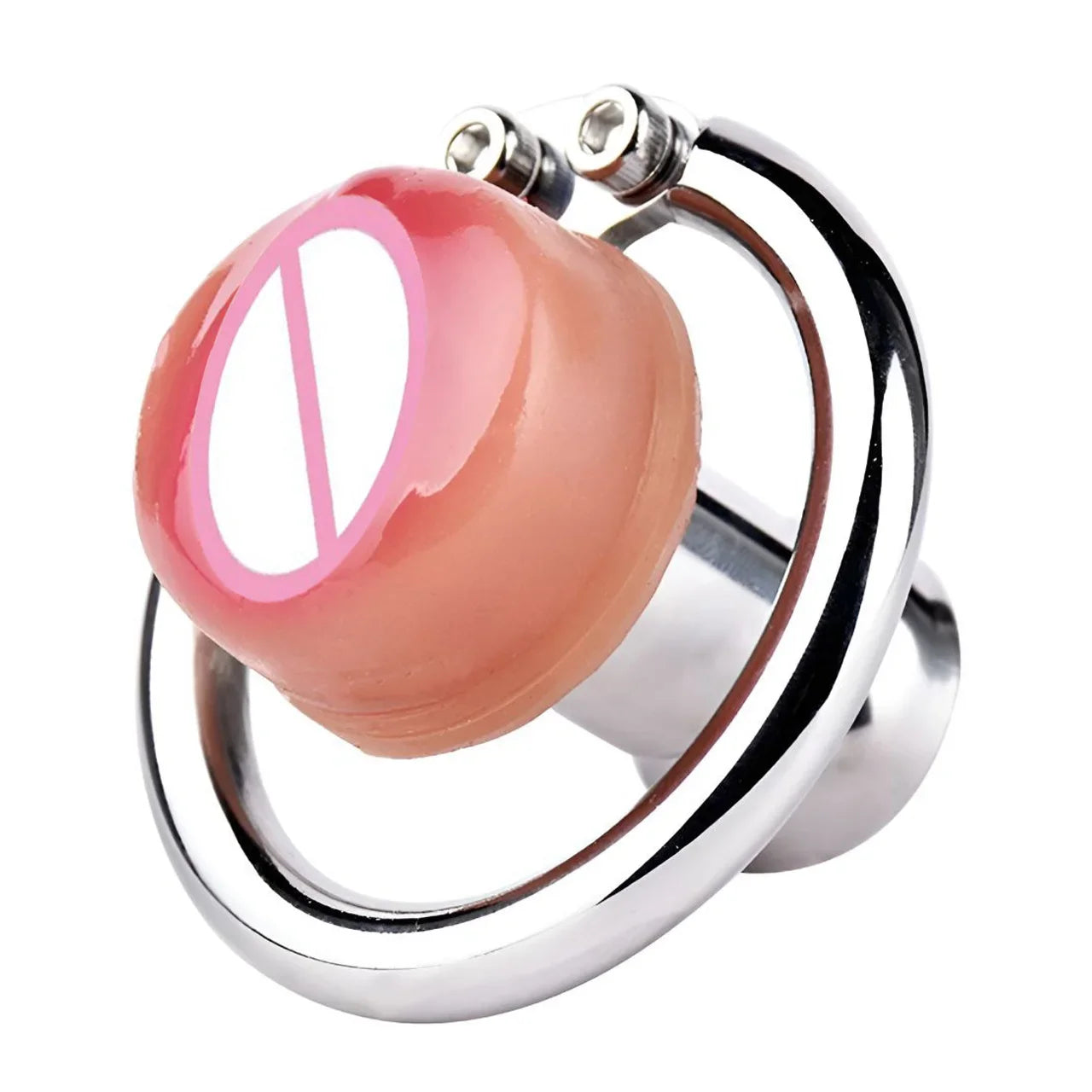 Bdsm Inverted Urethral Chastity Cage with Realistic Pussy Shape Urethral for Sissy Couple Play Penis Rings Intimate Products 18+