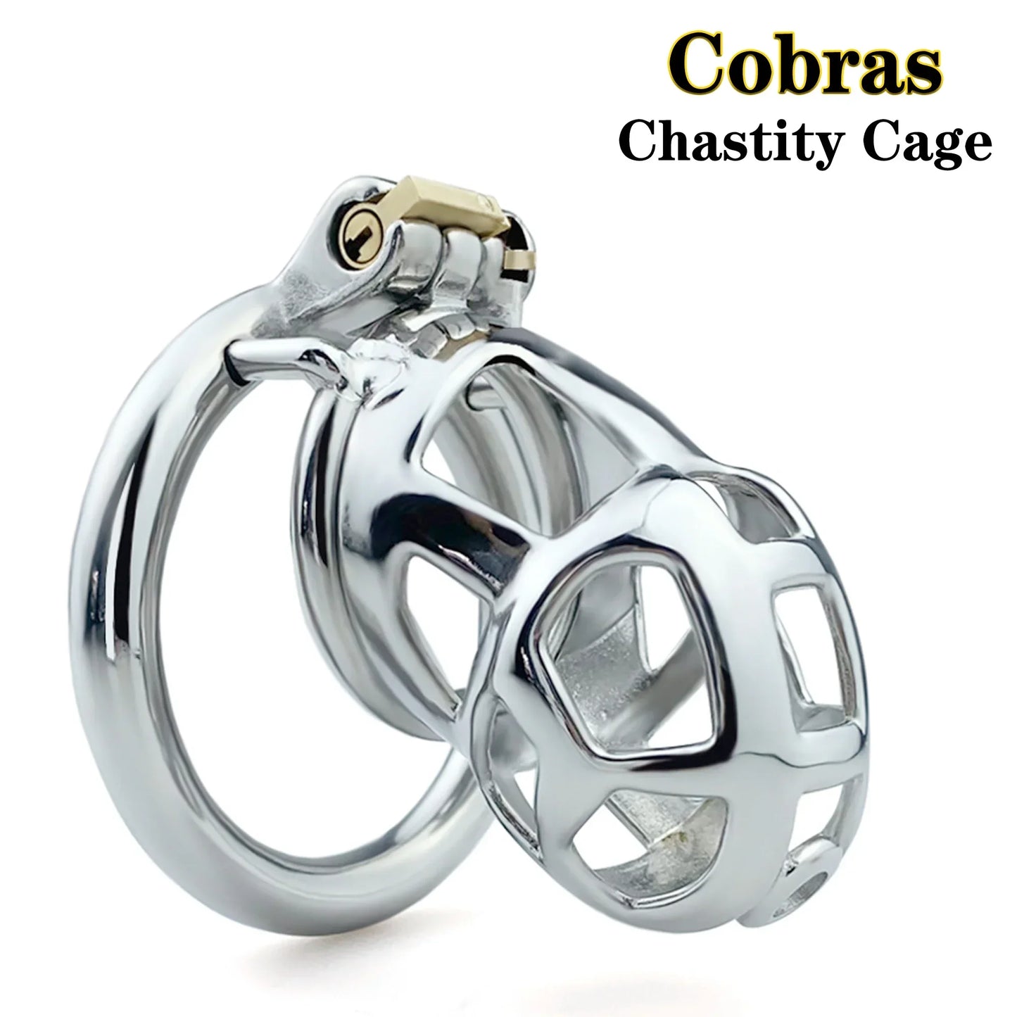 Bdsm Male Chastity Cage Sex Toys Discreet Sissy Femboy 정조대 Metal Cobra Cock Cage Device Penis Ring Erotic Urethral Lock Sex Toys