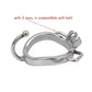 Bdsm Male Chastity Cage Sex Toys Discreet Sissy Femboy 정조대 Metal Cobra Cock Cage Device Penis Ring Erotic Urethral Lock Sex Toys