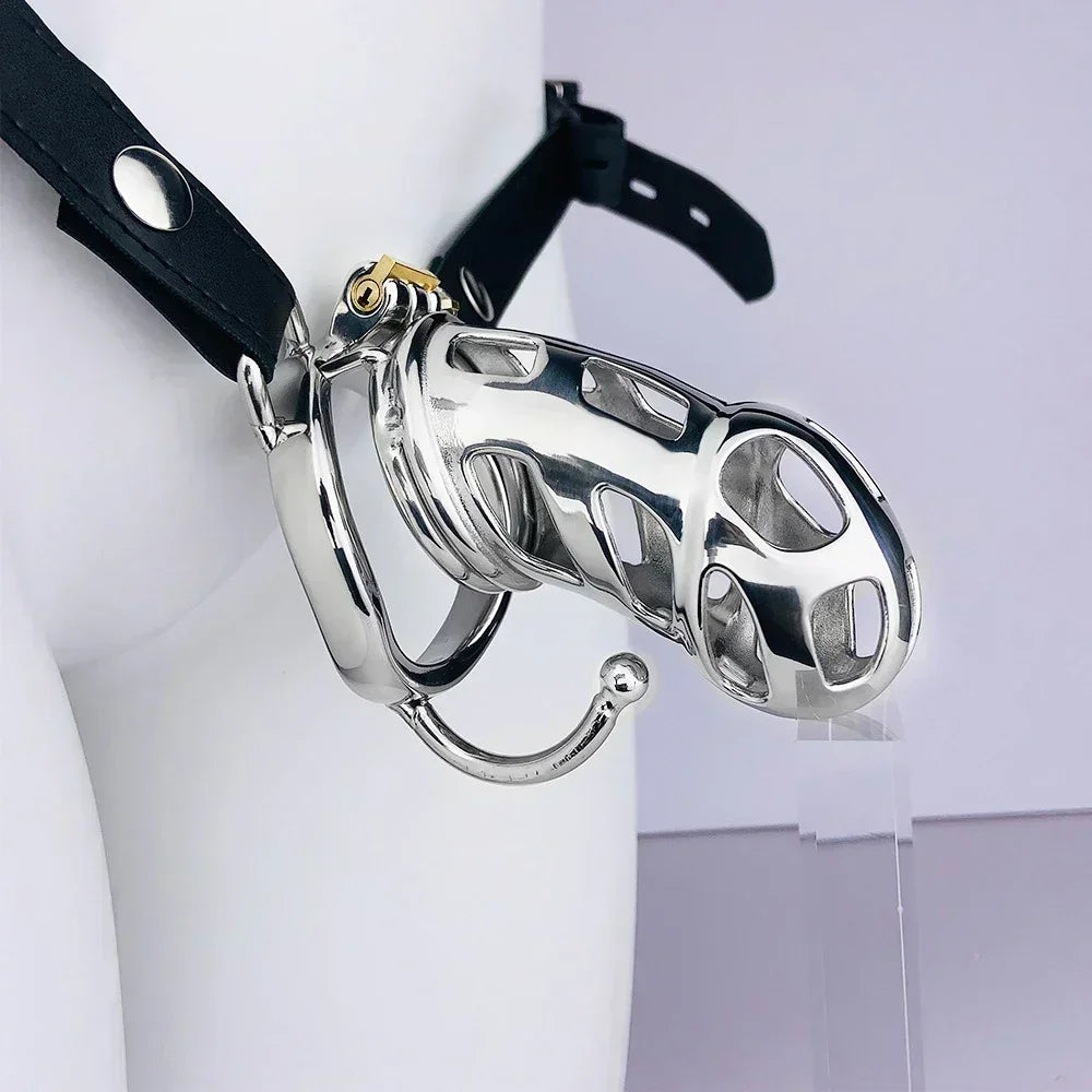 Bdsm Male Chastity Cage Sex Toys Discreet Sissy Femboy 정조대 Metal Cobra Cock Cage Device Penis Ring Erotic Urethral Lock Sex Toys