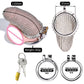 Bdsm Men's Stainless Steel Mesh Chastity Cage Smooth Small Cock Lock Lightweight Erect Denial Control Penis Lock Sex Toy For Men