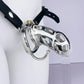 Bdsm Metal Cobra Male Chastity Cage Device 정조대 Hand-Polished콕링Cock Rings Sissy Cock Cages Trainer Sex Products Sex Toys For Men