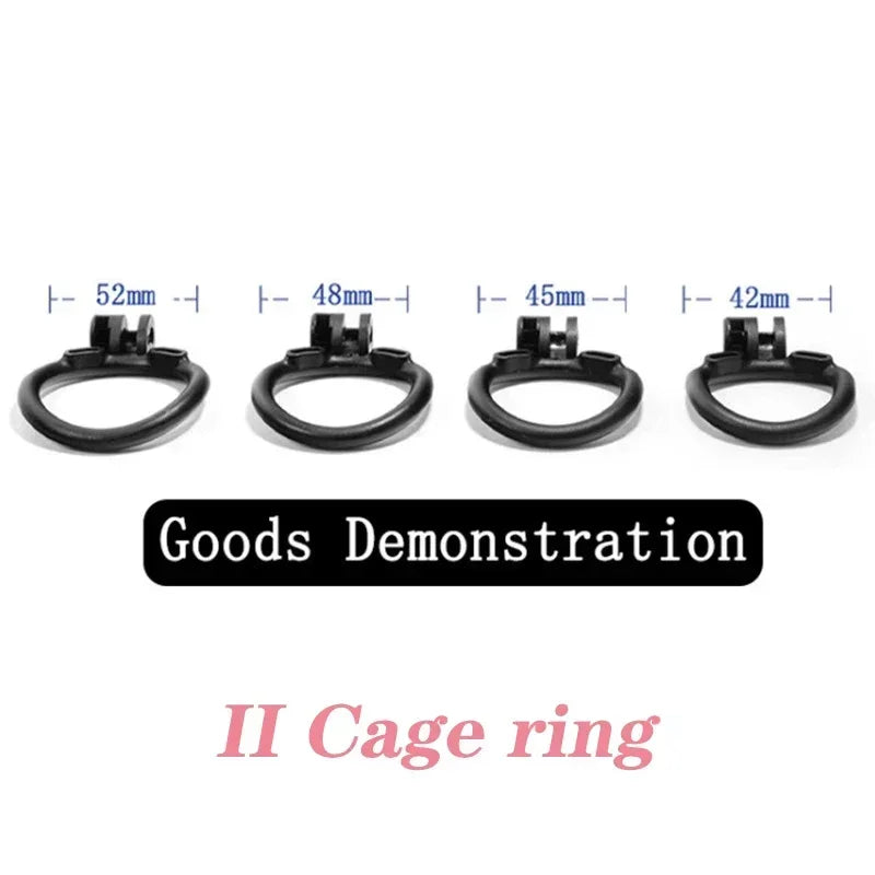 Bdsm Mini  Male Chastity Penis Device Chrome CBT Slave Gay with Curved Lock Ring,정조대 Men Cuckold Lockdown Cage Restraint Holder