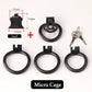 Bdsm Positive/Negative Urethral Chastity Cage Penis Lock with 4 Size Ring Sissy Inverted Urethral Plug Cock Cage Sextoys for Man